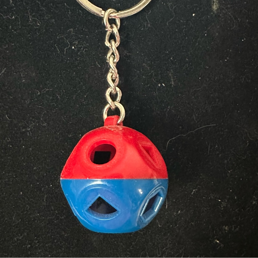 Tupperware Mini Shape-O Toy keychain